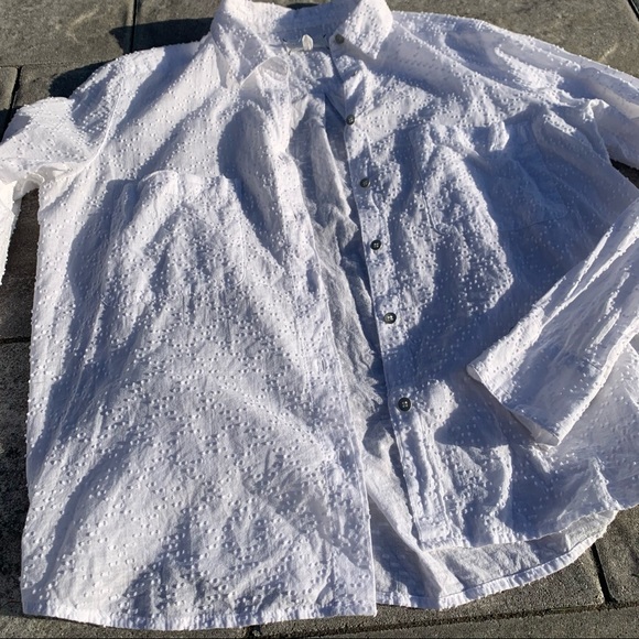 Lou & Grey White Summer Button Down - Picture 1 of 7